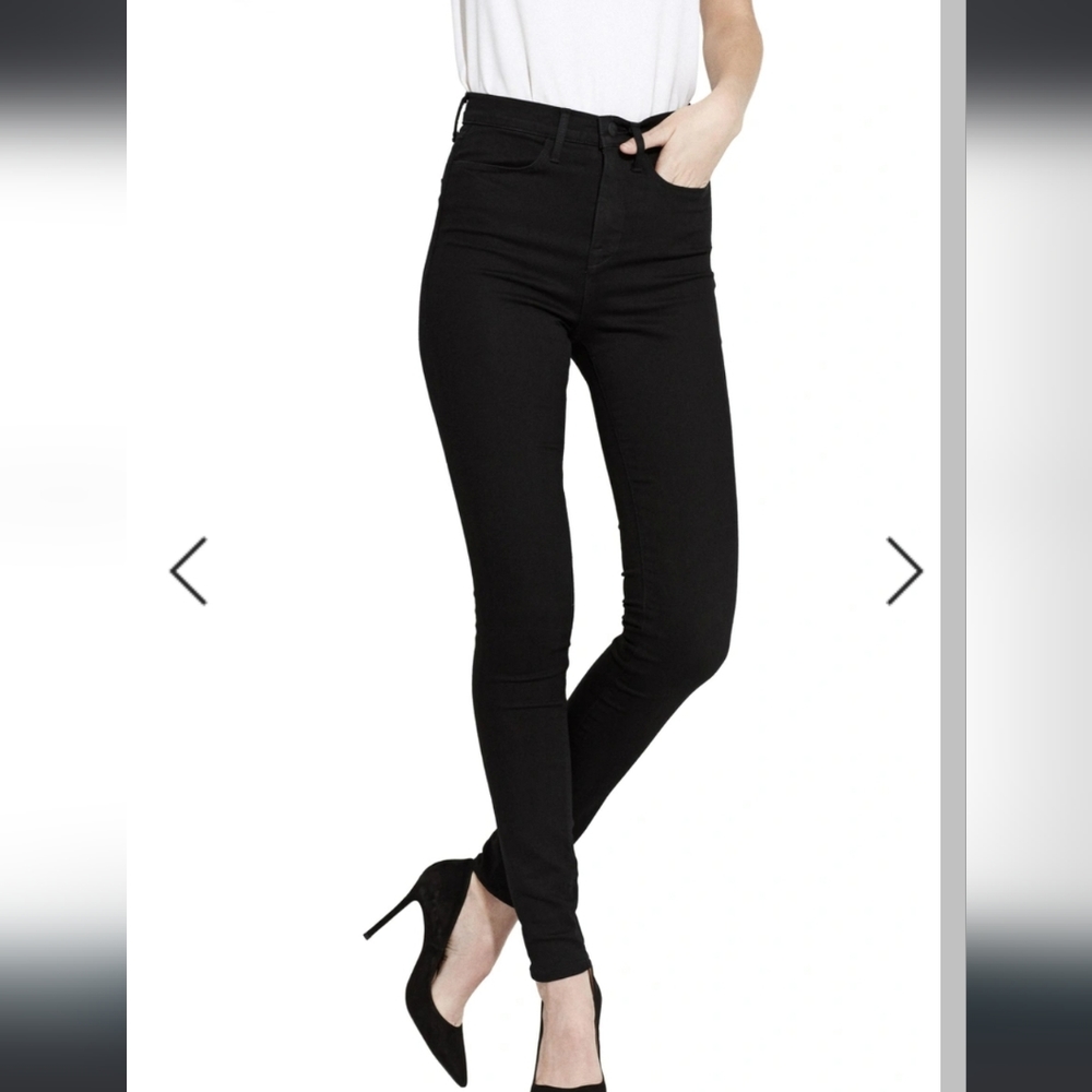 AYR High-Rise Skinny in Jet Black - Picture 6 of 16